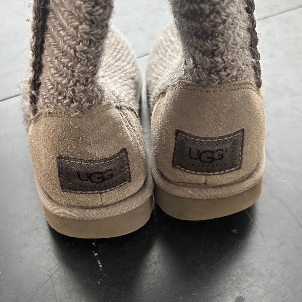 UGG Cardy Knit Button Boots - Picture 5 of 9
